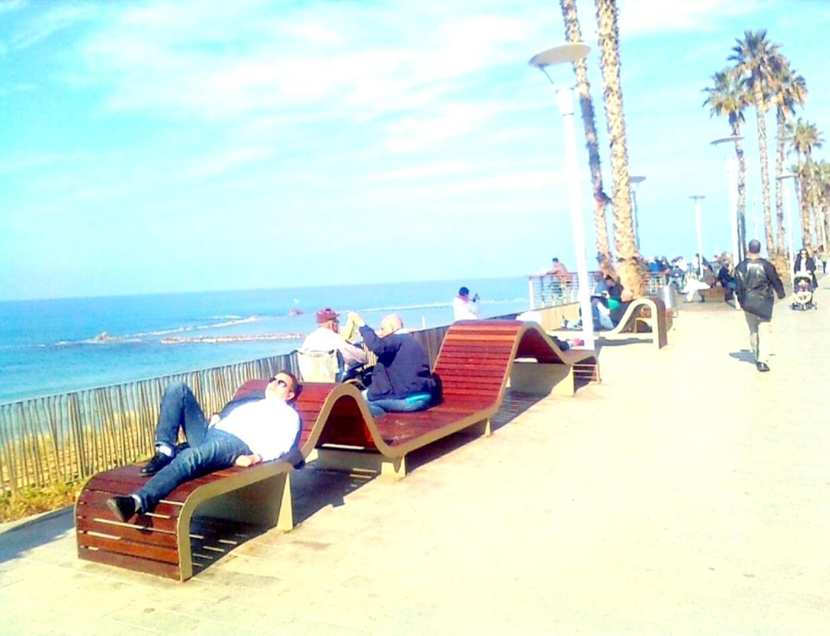 Beachfront Studio Apartment Bat Yam 412 Eksteriør bilde