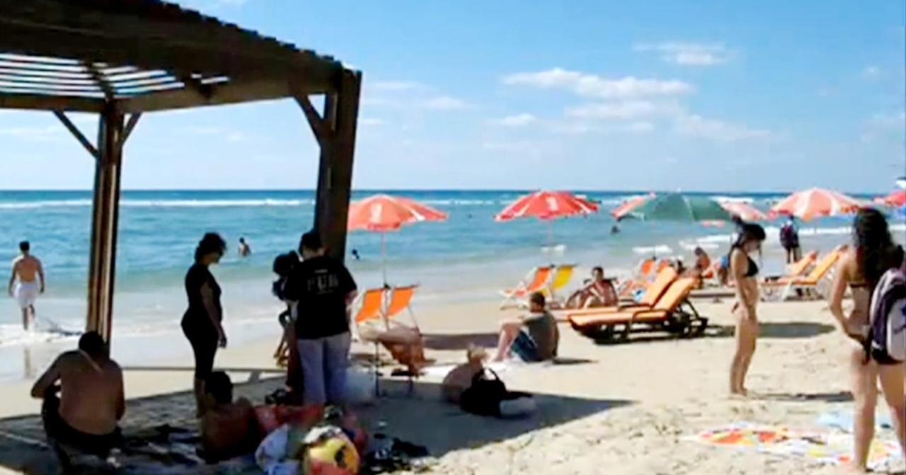 Beachfront Studio Apartment Bat Yam 412 Eksteriør bilde